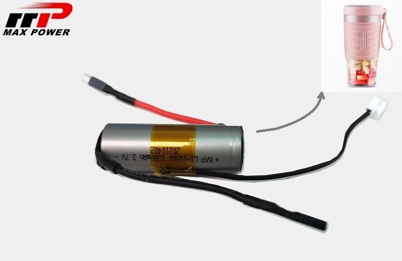 3.7V 18500 Li Ion Rechargeable Battery Pack Quick entladen 10C 12A