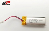 Li-Polymer Batterie 300mAh 3.7V für tragbare Elektronik Bluetooths